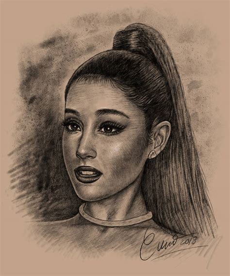Realistic Drawings Ariana Grande Pin On Realistic Drawings Ariana