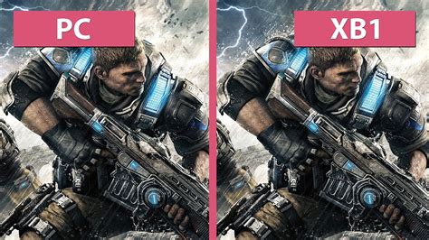 Gears Of War 4 Pc Ultra Vs Xbox One Graphics Comparison