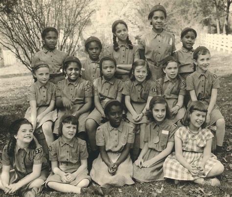 The First Integrated Brownies Troop Virginia 1950s Roldschoolcool