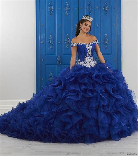 20 Vestidos De Xv Años Color Azul ColecciÓn 2019 Vestidos Moda