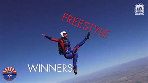 Freestyle Skydiving Winners Youtube