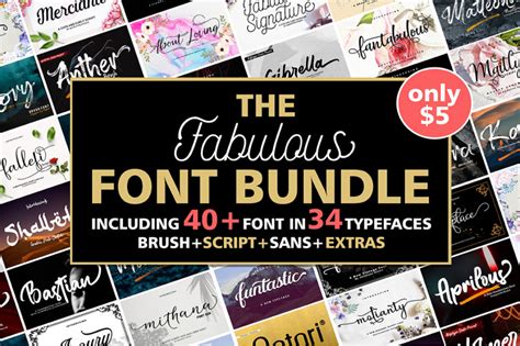 Hjeop Download The Fabulous Bundle Fonts From Akifatype