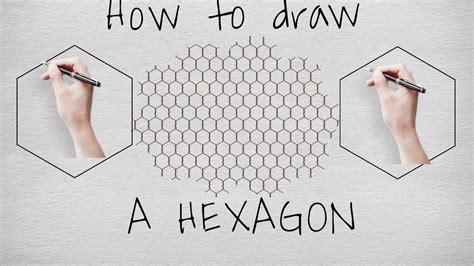How To Draw Hexagon 2 Simple Methods Youtube
