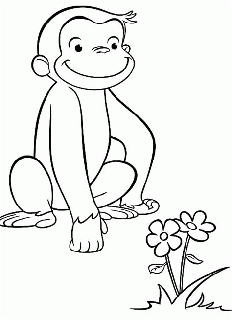 By best coloring pagesseptember 21st 2017. Curious George Coloring Pages To Print - Coloring Home