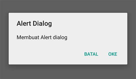 Membuat Alert Dialog Di Android Studio Coding Rakitan Inspirasi Coding Terupdate Android