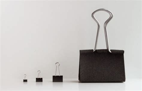 Form Meets Function Clip Bag By Designer Peter Bristol Dzine Trip
