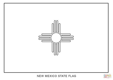 In this pack, there are 10 mexico colouring pages exploring mexican food, traditional. Flag of New Mexico coloring page | Free Printable Coloring ...