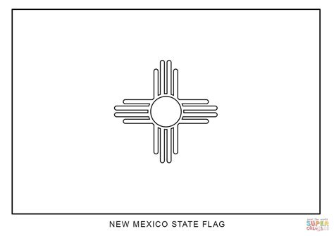 In this pack, there are 10 mexico colouring pages exploring mexican food, traditional. Flag of New Mexico coloring page | Free Printable Coloring ...