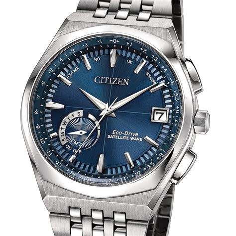 Citizens New Eco Drive Satellite Wave World Time Gps Watch Updated