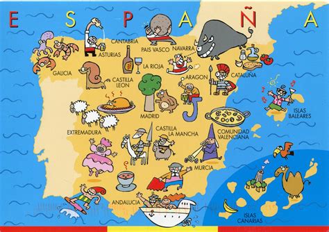 The Best Map Of Spain Spain Traveller