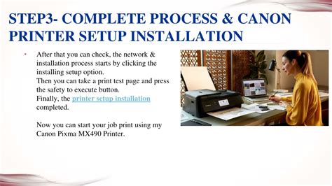 Guide for canon pixma ip7200 printer driver setup. PPT - Canon Pixma MX490 Printer setup installation ...