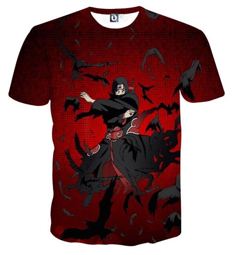 Naruto Japanese Anime Itachi Uchiha Fierce Fabulous T Shirt Saiyan