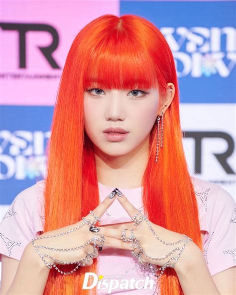Korean Girl Asian Girl Hair Color Underneath Orange Hair Lady And