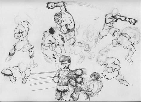 Boxing Sketches 2 By Comiken On Deviantart