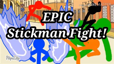 Epic Stickman Fightflipaclip Animation Youtube