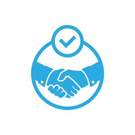 Collaboration Agreement Logo Design Contract Deal Logo 10553523 Vector