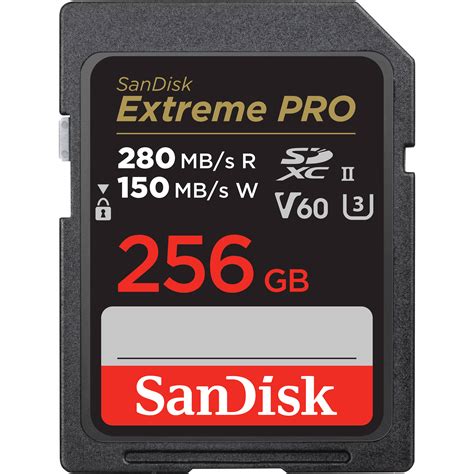 Sandisk 256gb Extreme Pro Uhs Ii Sdxc Memory Sdsdxep 256g Ancin