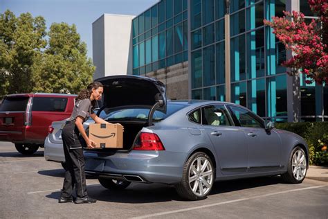 Volvo Cars Adds In Car Delivery By Amazon Key To Its Expanding Range Of