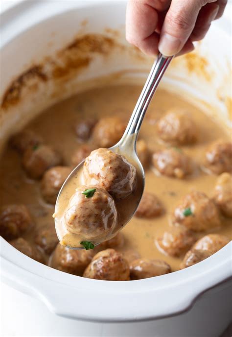 Best Easy Swedish Meatballs Crockpot Instant Pot A Spicy Perspective
