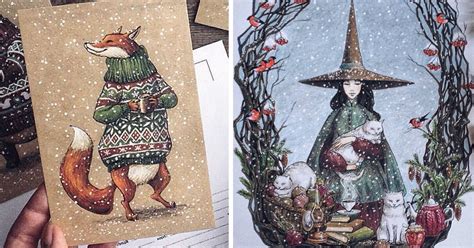 Fairytale Inspired Color Pencil Drawings By Russian Artist Bored Panda