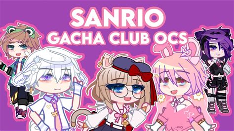 gacha club ocs sanrio inspired hello kitty gacha club aesthetic ocs gacha outfits