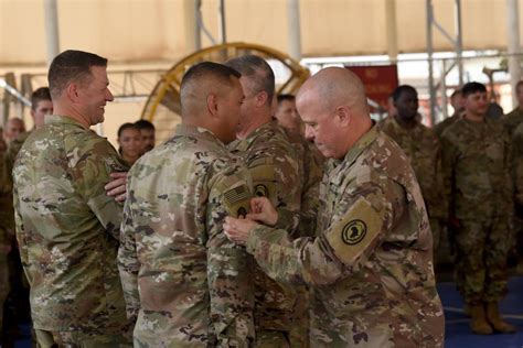 Dvids Images Cjtf Hoa Holds Combat Patching Ceremony For 157th