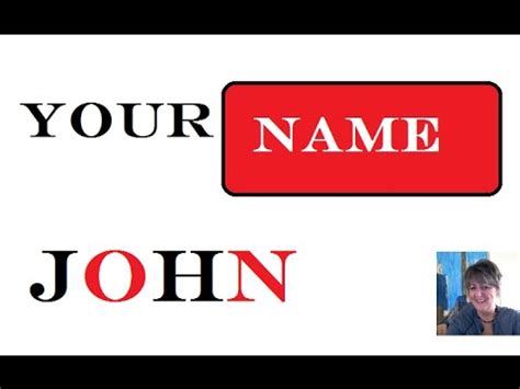 The name jon is a boy's name of hebrew origin meaning god is gracious; 1st. name meaning John * - YouTube
