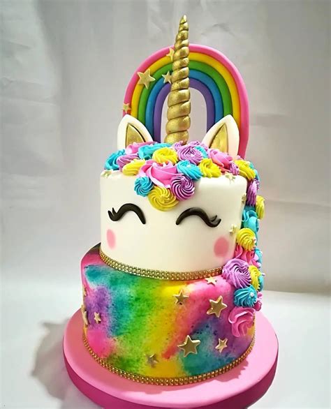Unicorn Birthday Cake Ideas Easy Bmp Clown