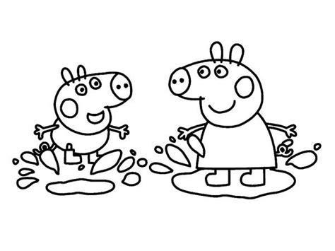 Mud Puddle Coloring Pages