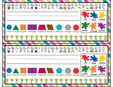Free Desk Name Tags Printable
