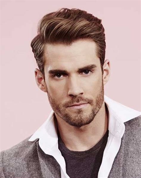 The haircut features a short length that is styled forward on top to create a small fringe. 40 Popular Male Short Hairstyles | The Best Mens ...