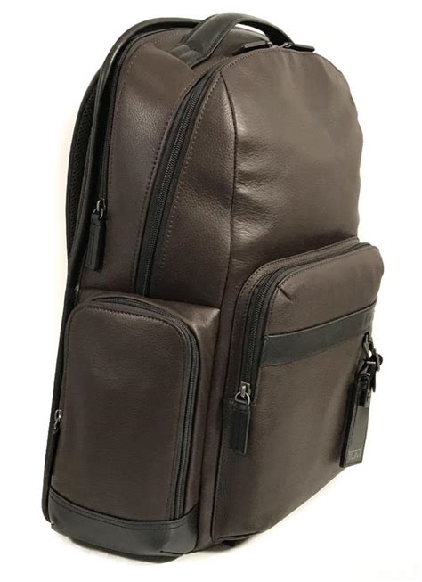 Tumi New Mens Fredrick Laptop Brown Leather Backpack Tradesy