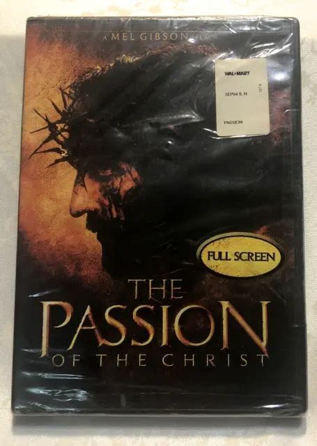 The Passion Of The Christ Dvd 2004 Widescreen New Sealed A Mel Gibson Film 600 Picclick