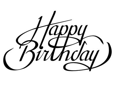 Check spelling or type a new query. Happy Birthday Calligraphy Transparent PNG | PNG Mart ...