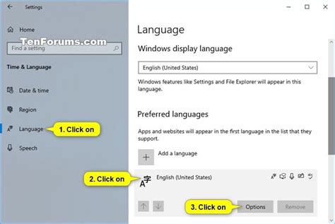 Add Or Remove Keyboard Layouts In Windows 10 Tutorials