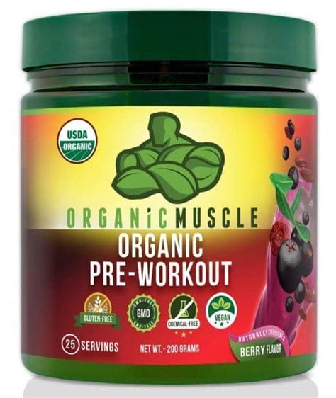 5 Best Natural And Organic Pre Workout Supplements In 2022