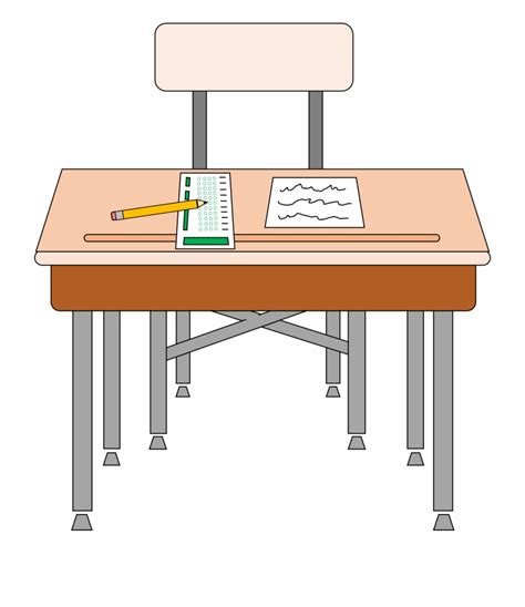 Table And Desk Cartoon