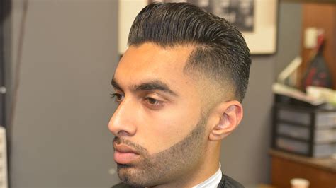 The cut pairs a bald fade, which reduces down to the skin you can create a fade with balding clippers by utilizing the taper fade adjustment lever. PREMIUM: Pompadour w/ Low Taper Bald Fade & Beard | Dave ...