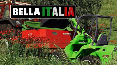 Ls19 Bella Italia 57 Kalk Streuer Am Feld Befüllen Landwirtschafts