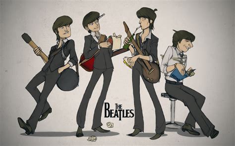 Wallpaper Illustration Anime Cartoon Musician The Beatles Ringo