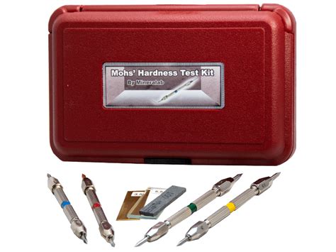 Mohs Hardness Test Kit For Concrete Surfaces Kta Gage