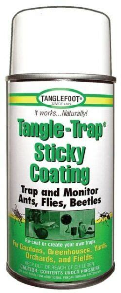 Ortho Tanglefoot Tangle Trap Sticky Coating Aerosol 10 Oz For Sale