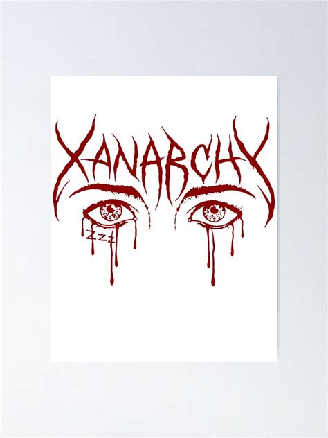 Lil Xan Xanarchy Poster By Happyfan Redbubble