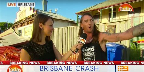 Local Brisbane Hero Gives The Most Aussie Interview Ever