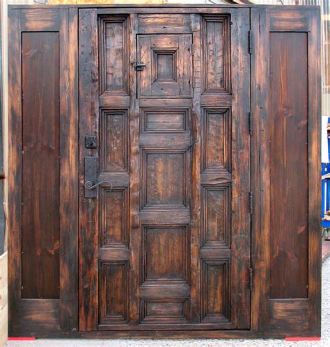 Carved Door With Grilled Peep La Puerta Originals