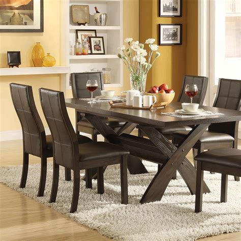costco dining room Bayside furnishings washington extending dining room table + 8 chairs