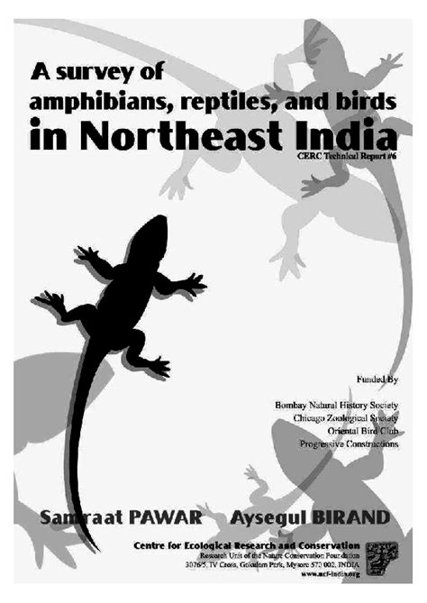 (PDF) A Survey of Amphibians, Reptiles, and Birds In ...