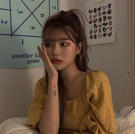 Korean Brown Girl Aesthetics Brown Hair Korean Selfie Ideas Instagram