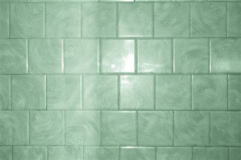 Green Bathroom Tile With Swirl Pattern Texture Picture Free