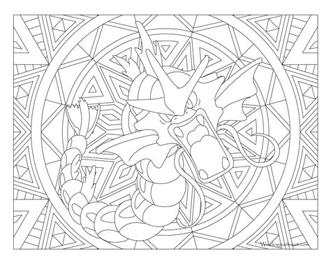 31 Clever Stock Gyarados Coloring Page Gyarados Tegninger Til Print